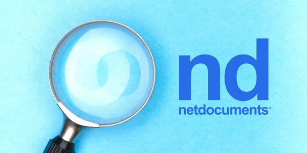 searching on netdocuments